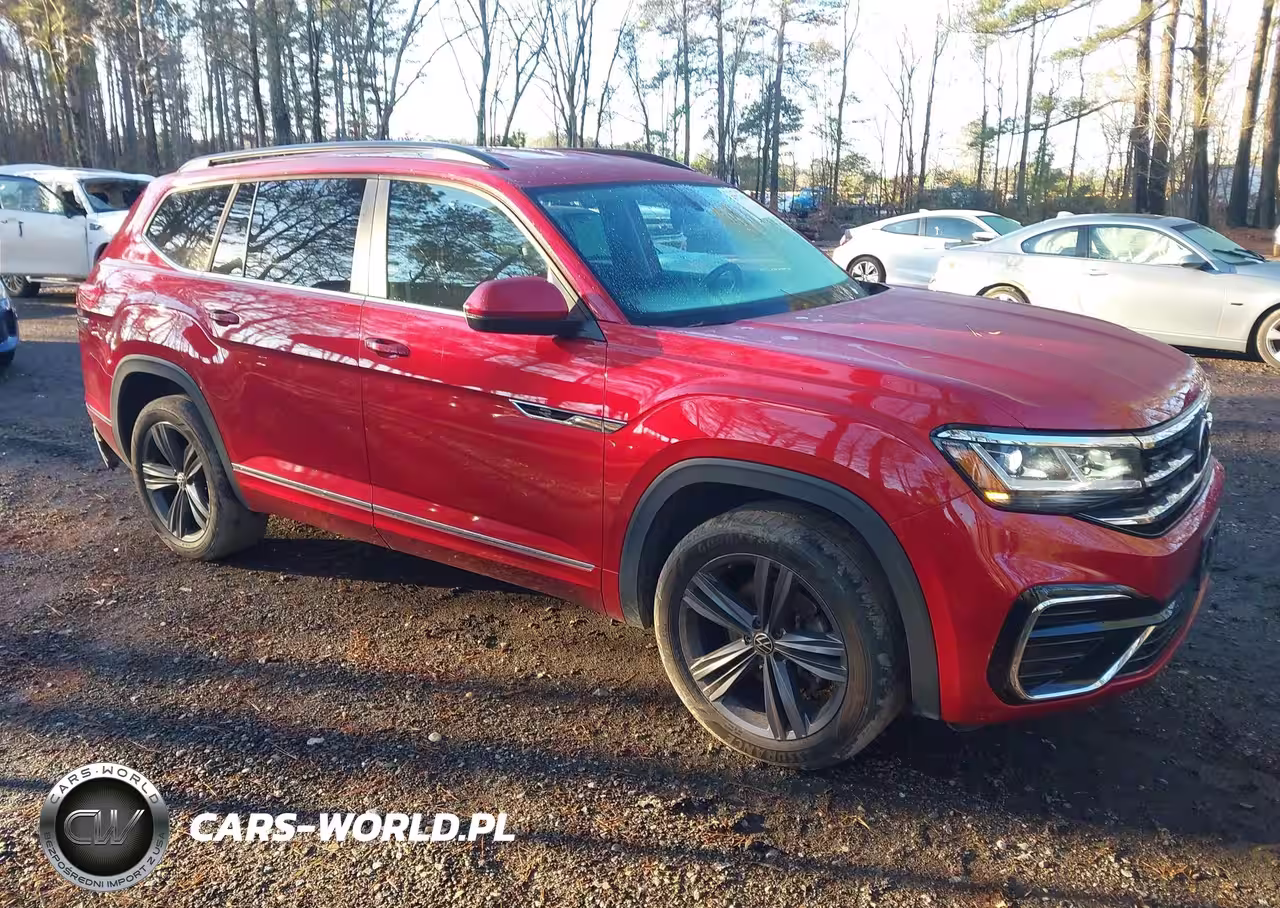 2021 Volkswagen Atlas 3.6L V6 Se W-Technology R-Line