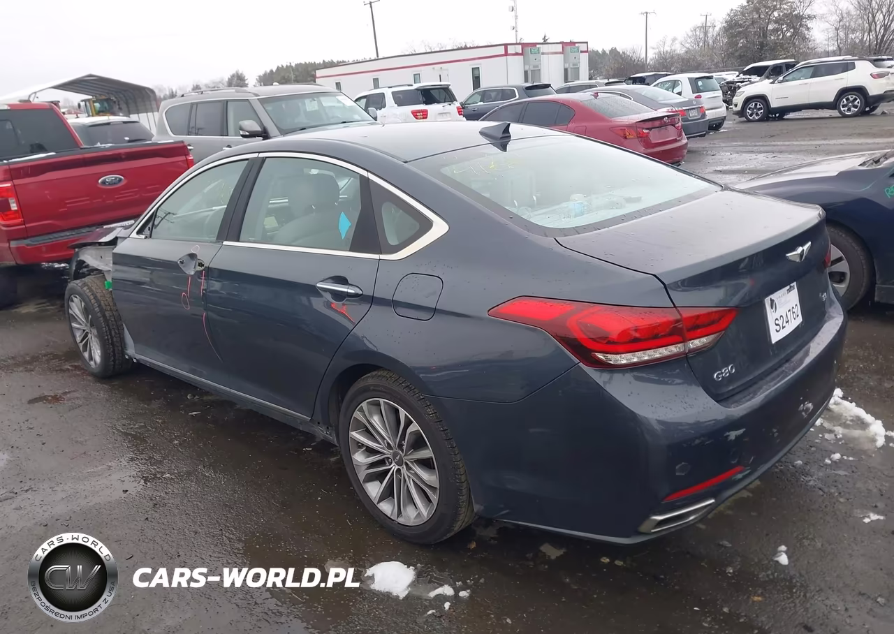 2017 Genesis G80 3.8 VIN:KMHGN4JE0HU170389 - 3
