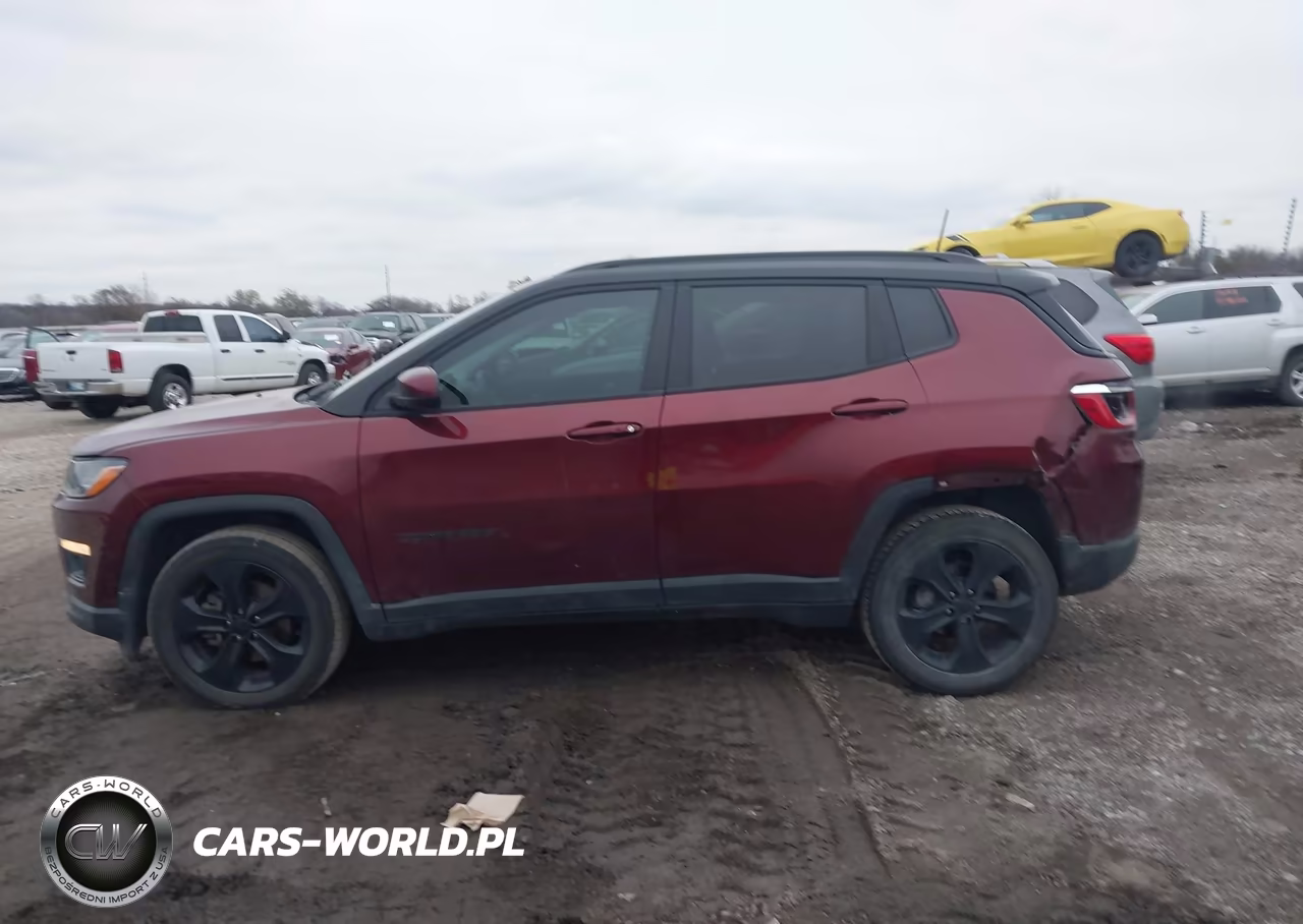 2021 Jeep Compass Altitude Fwd VIN:3C4NJCBB7MT510261 - 13