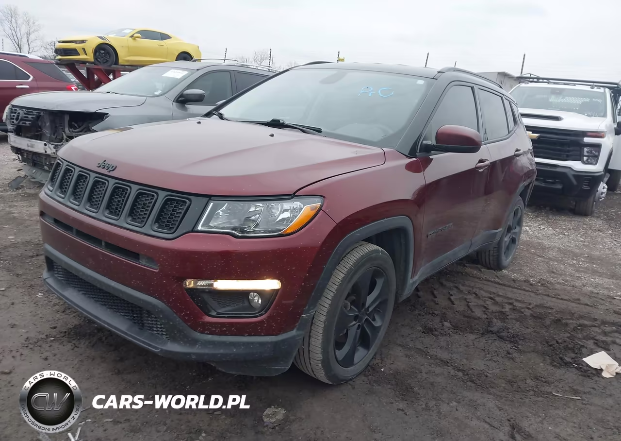 2021 Jeep Compass Altitude Fwd VIN:3C4NJCBB7MT510261 - 2