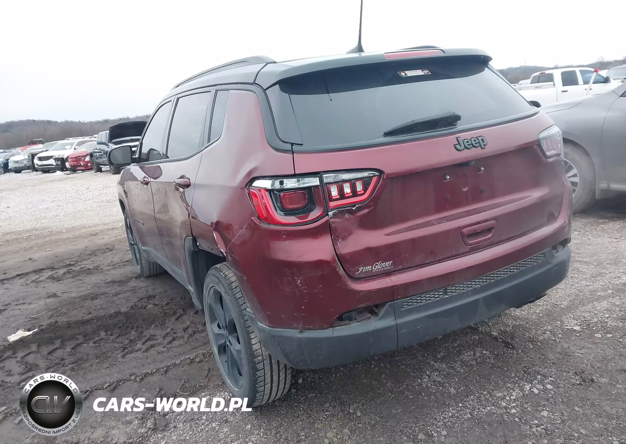 2021 Jeep Compass Altitude Fwd VIN:3C4NJCBB7MT510261 - 3
