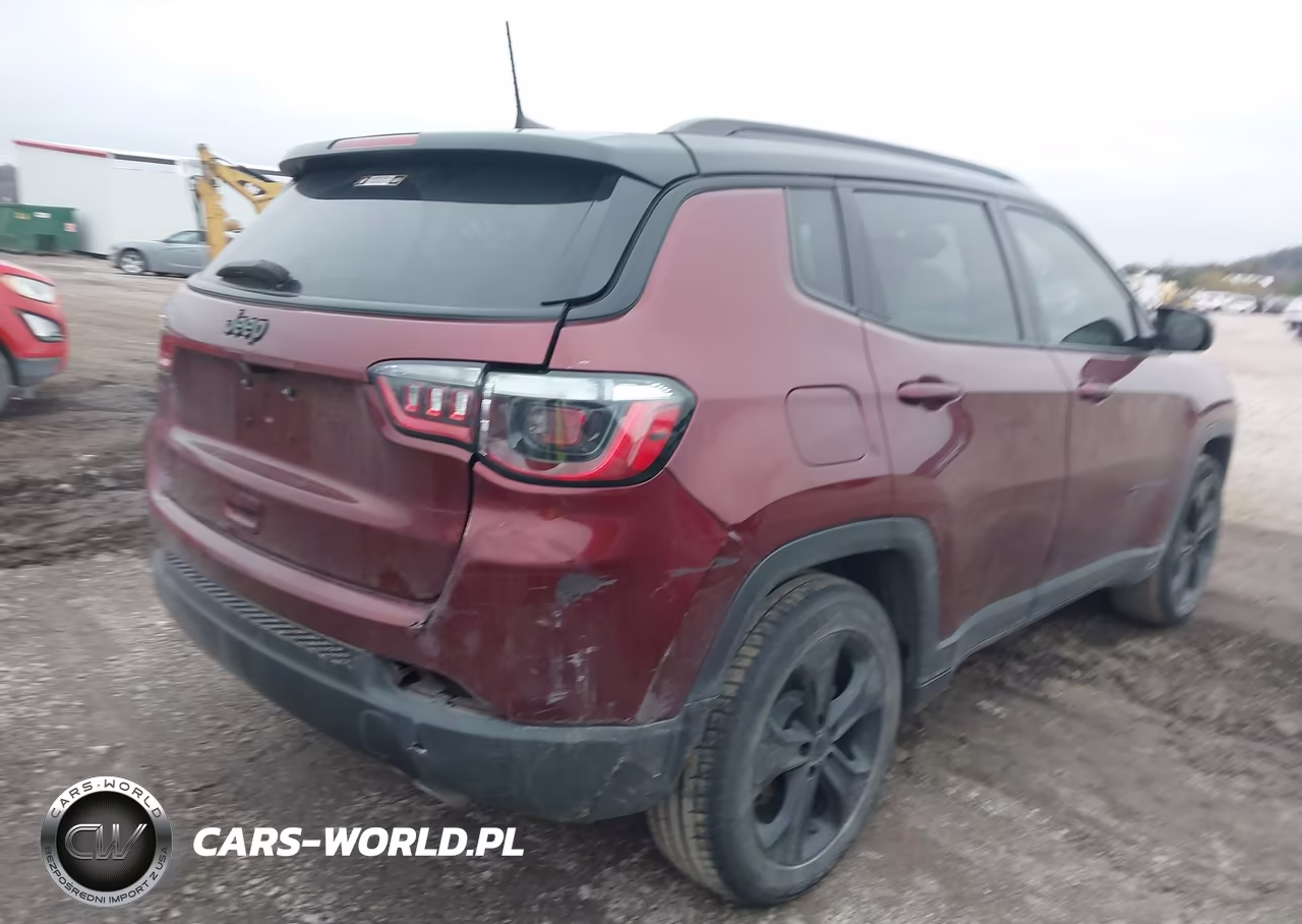 2021 Jeep Compass Altitude Fwd VIN:3C4NJCBB7MT510261 - 4