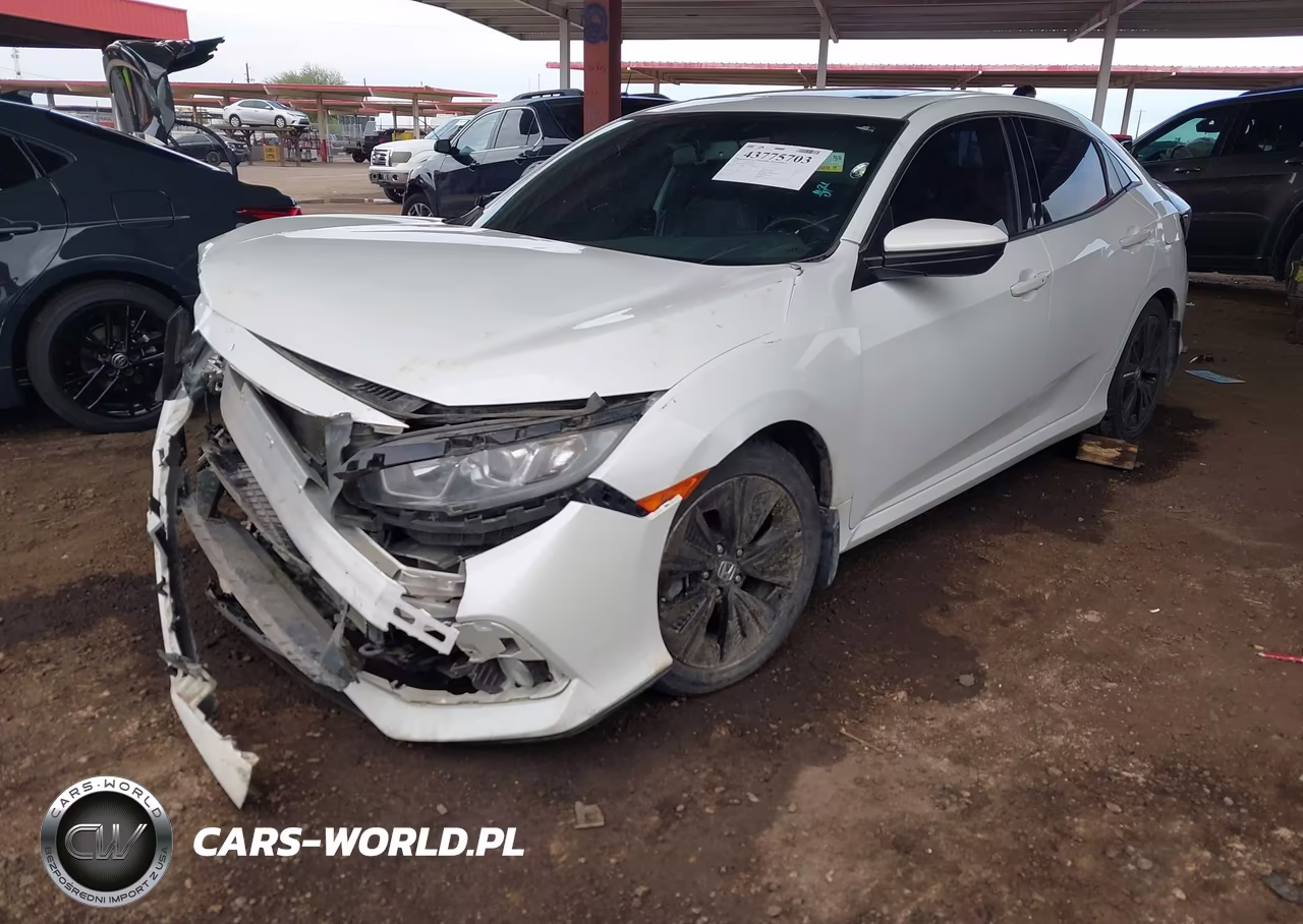 2018 Honda Civic Ex-L VIN:SHHFK7H76JU224454 - 2