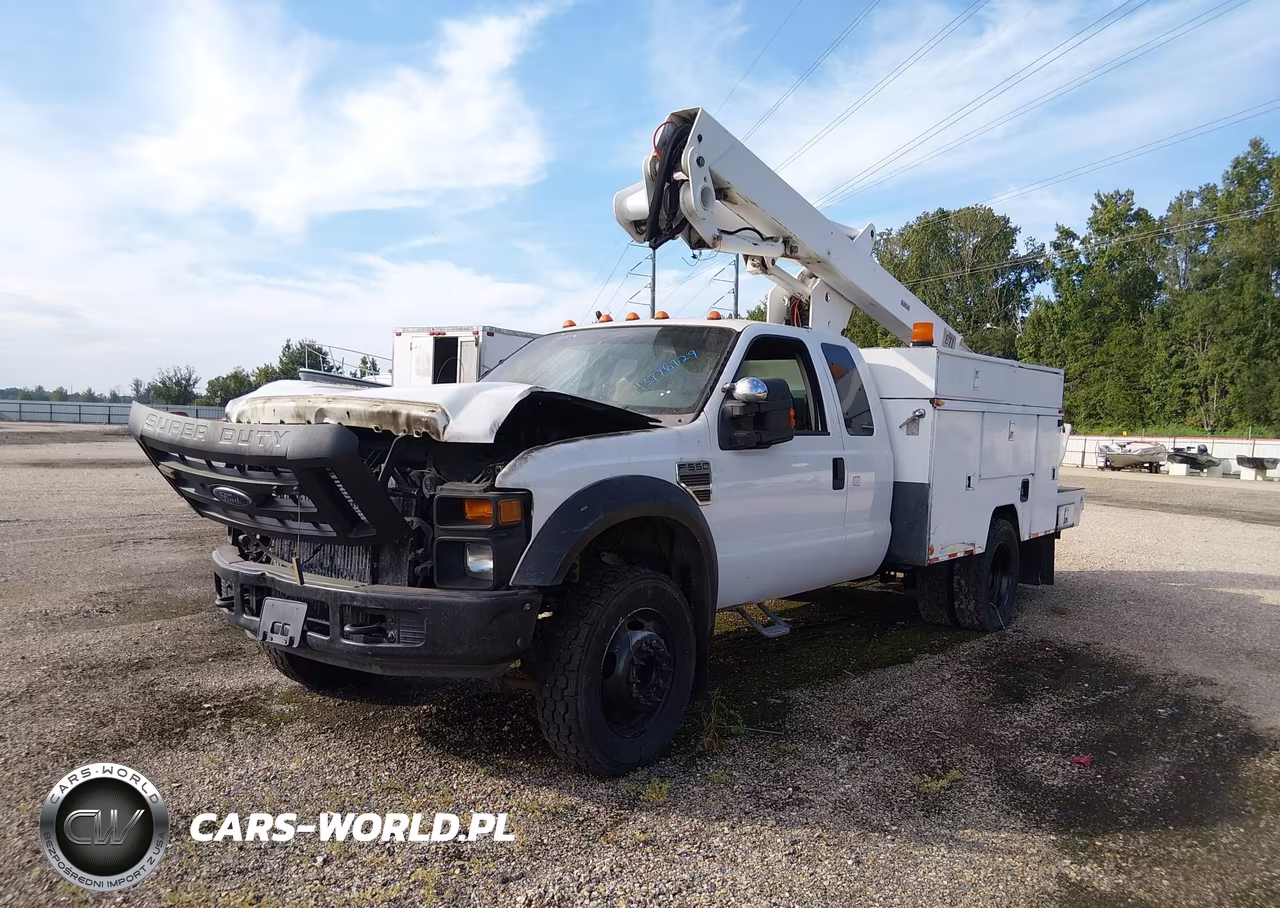 2008 Ford F-550 Chassis Lariat-Xl-Xlt VIN:1FDAX56R08EA23825 - 2