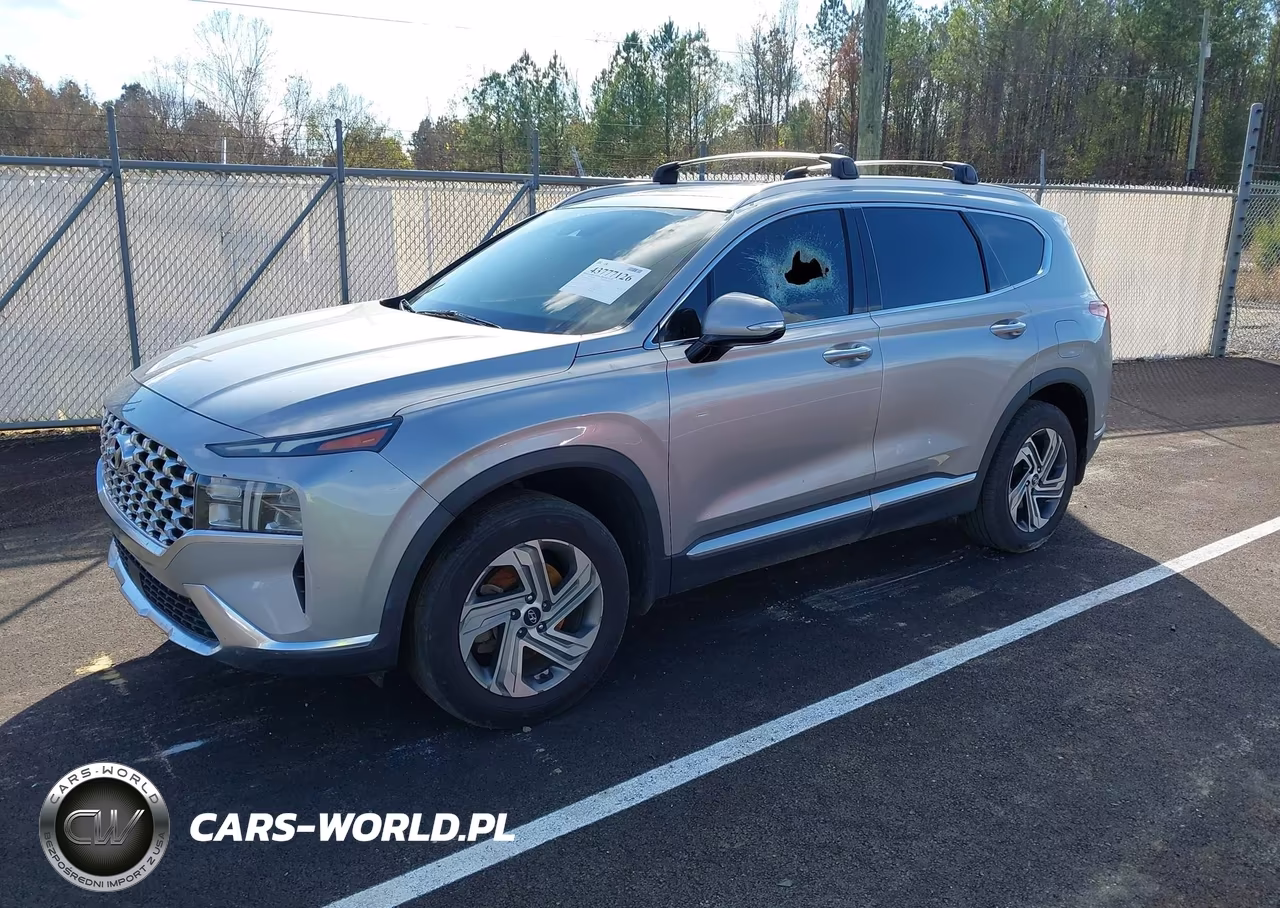 2022 Hyundai Santa Fe Sel VIN:5NMS3DAJ7NH474694 - 2