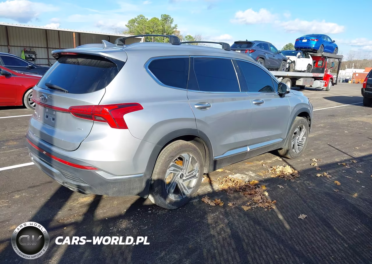 2022 Hyundai Santa Fe Sel VIN:5NMS3DAJ7NH474694 - 4