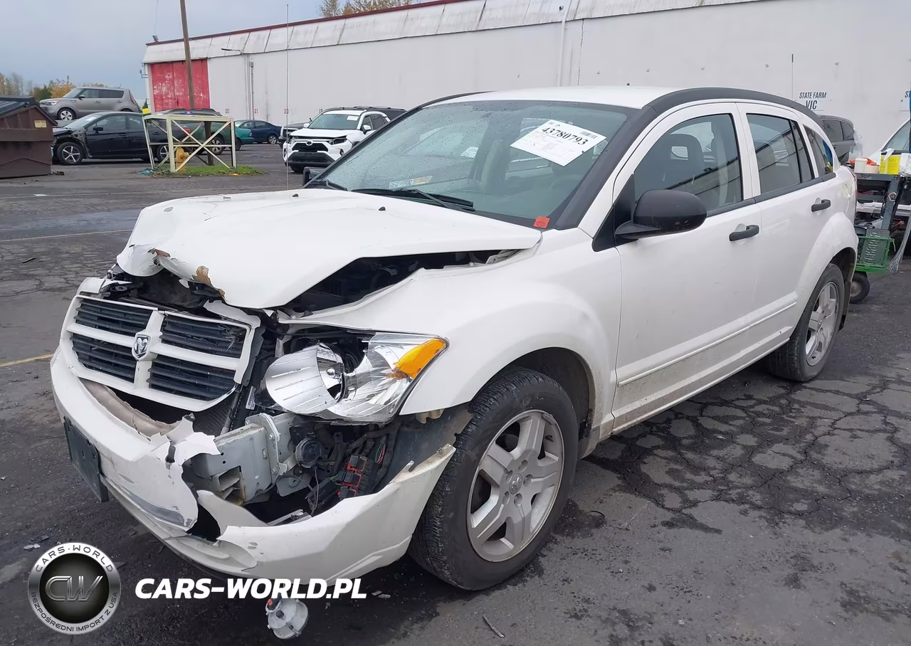 2007 Dodge Caliber Sxt VIN:1B3HB48B27D172206 - 2