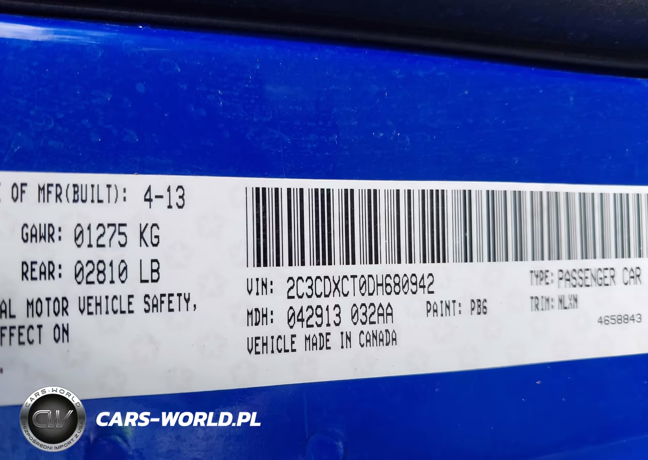 2013 Dodge Charger Road-Track VIN:2C3CDXCT0DH680942 - 9