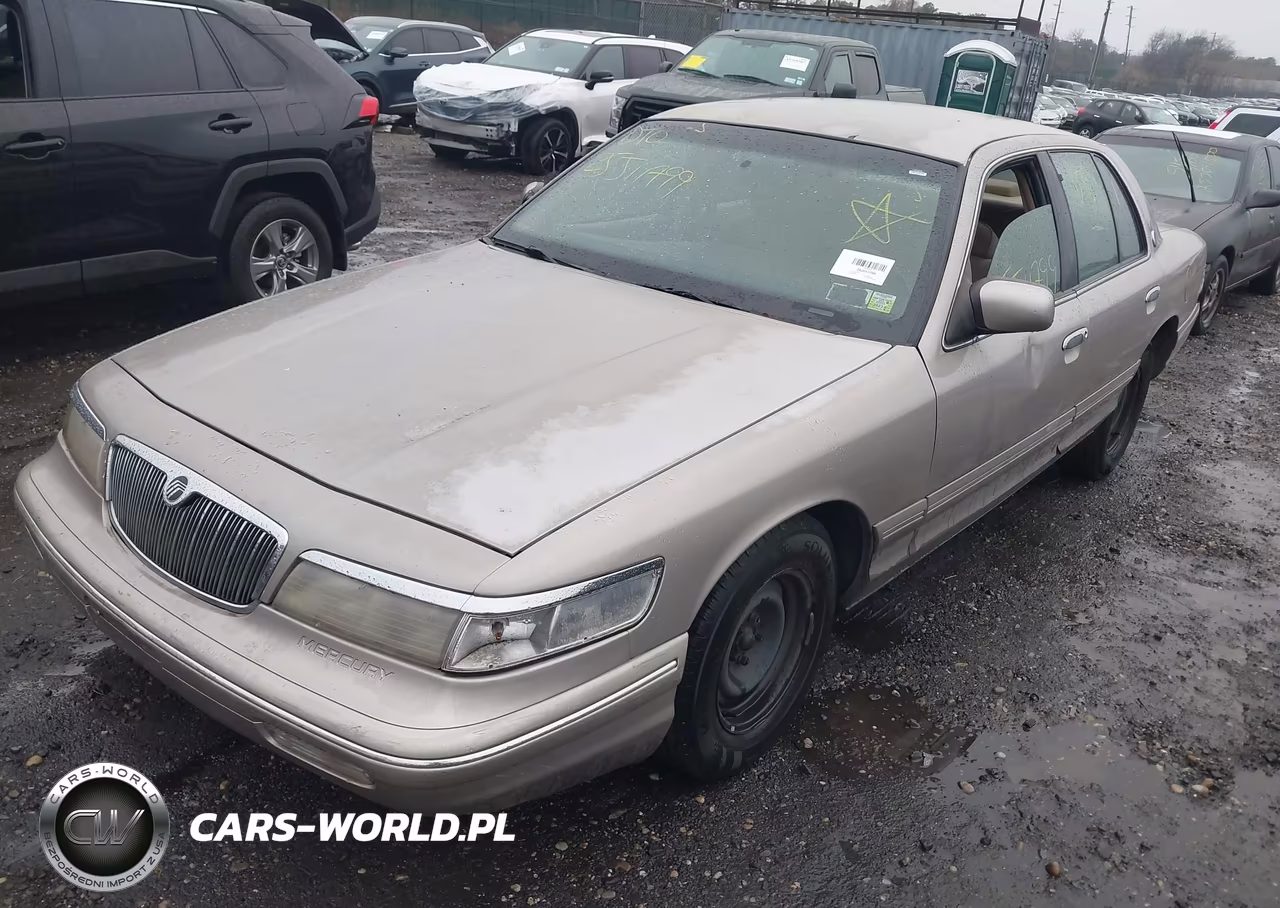 1995 Mercury Grand Marquis Gs VIN:2MELM74W1SX702100 - 2