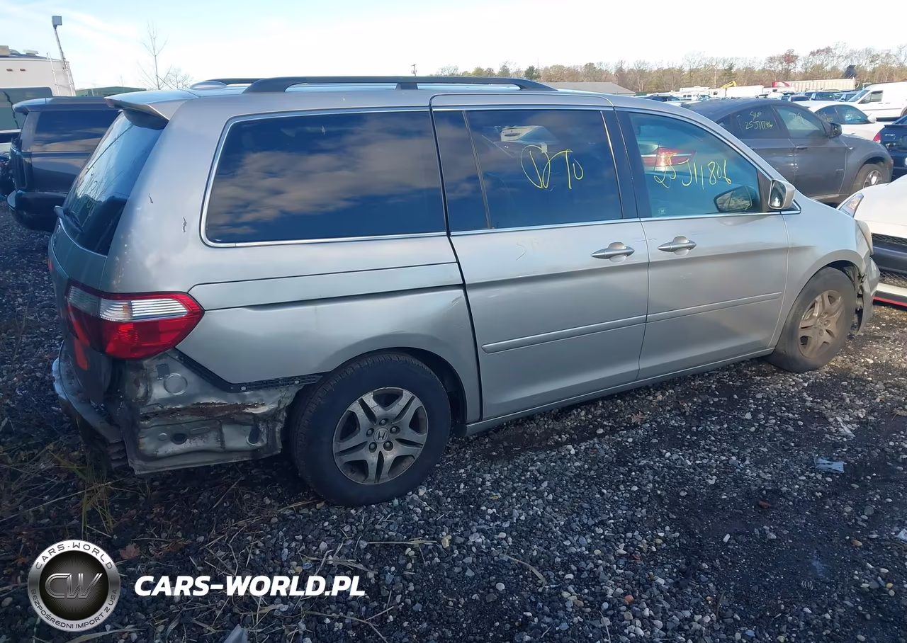 2007 Honda Odyssey Ex-L VIN:5FNRL38777B094049 - 4