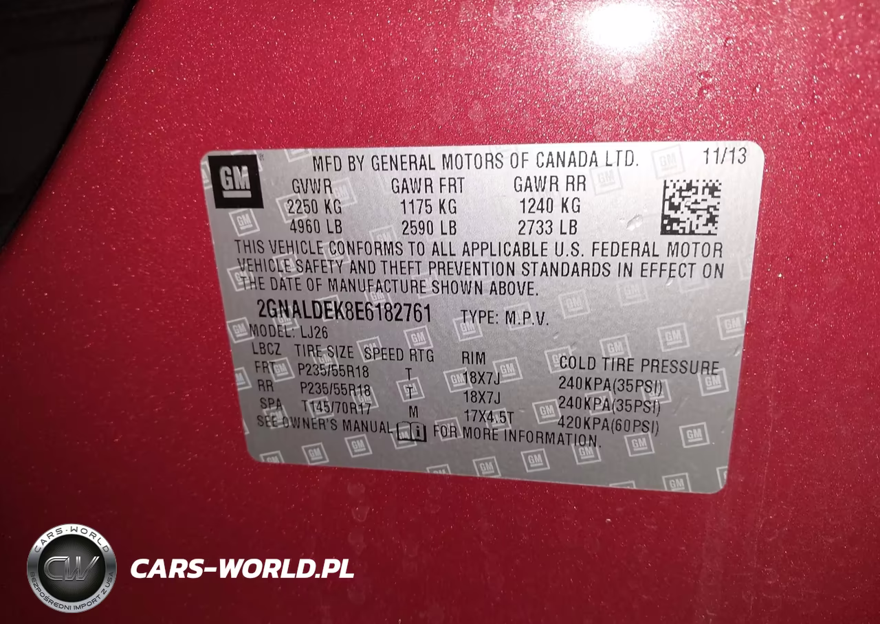 2014 Chevrolet Equinox Ltz VIN:2GNALDEK8E6182761 - 9