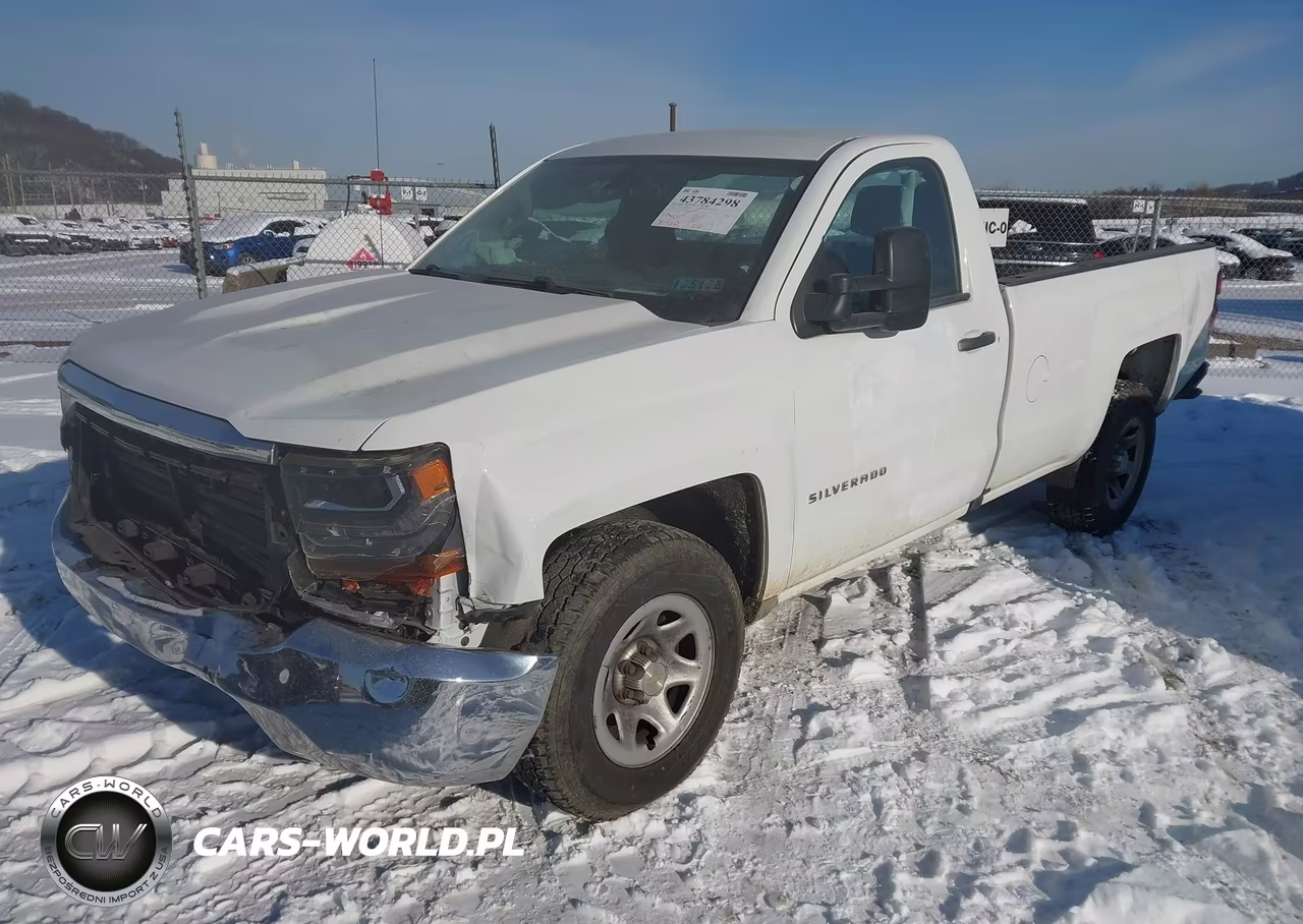 2018 Chevrolet Silverado 1500 Wt VIN:1GCNCNECXJZ906943 - 2