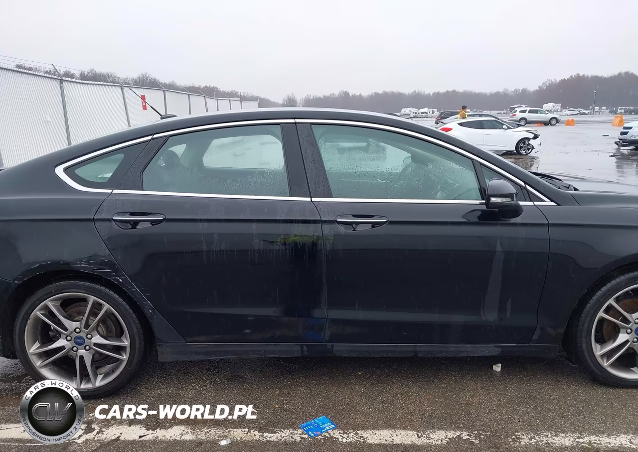 2016 Ford Fusion Titanium VIN:3FA6P0K91GR238148 - 13