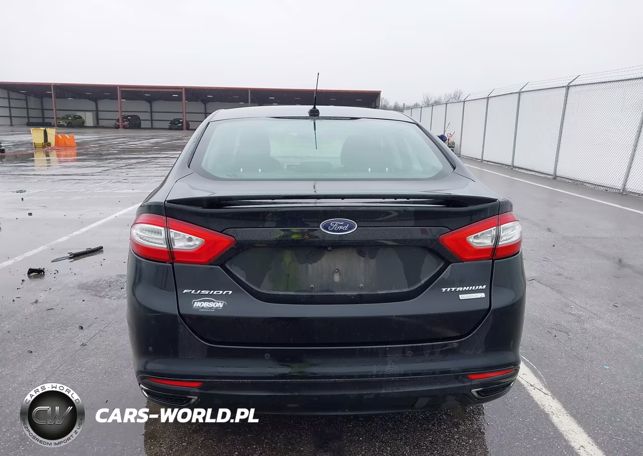 2016 Ford Fusion Titanium VIN:3FA6P0K91GR238148 - 16