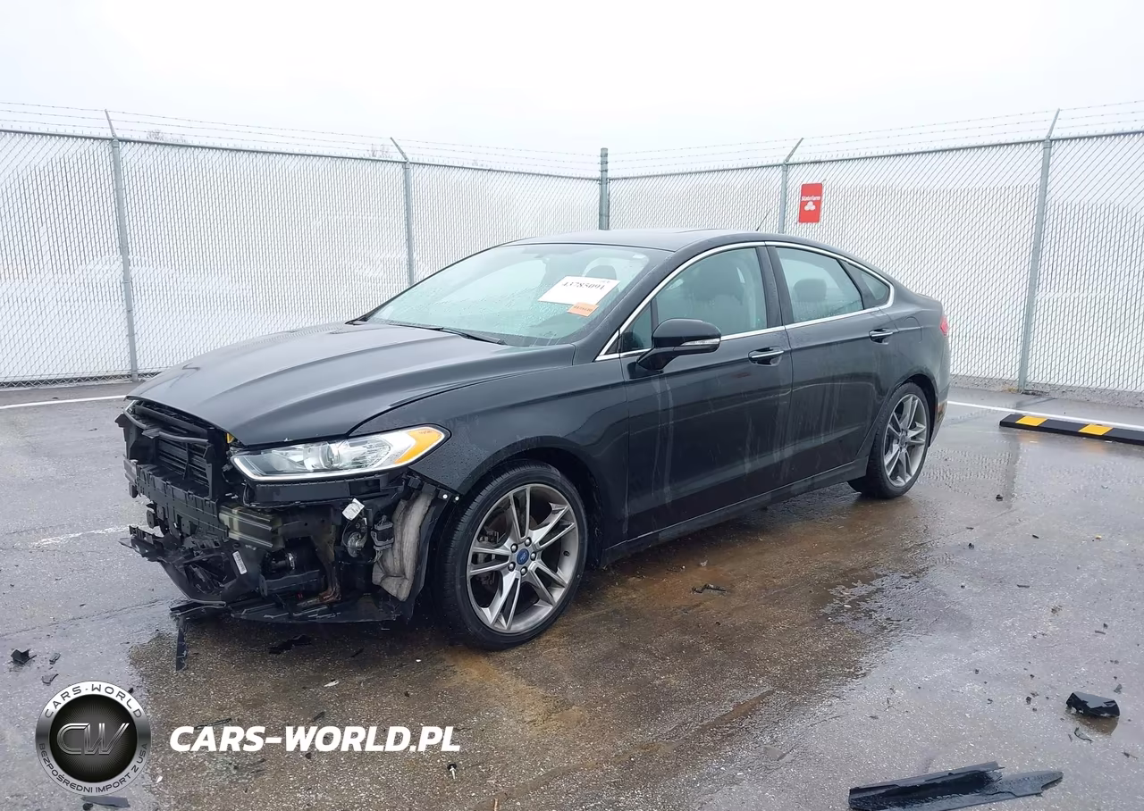 2016 Ford Fusion Titanium VIN:3FA6P0K91GR238148 - 2