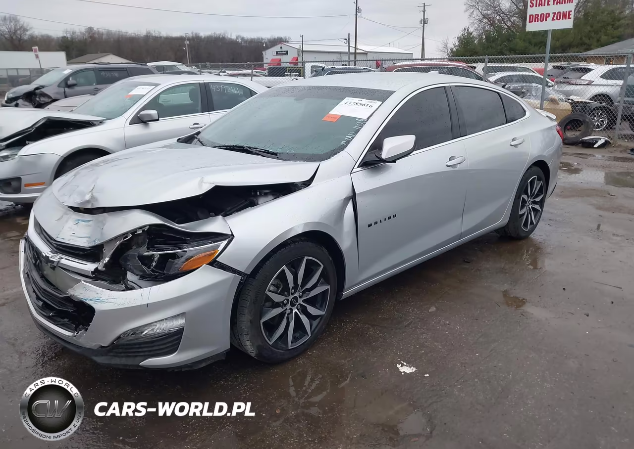 2022 Chevrolet Malibu Fwd Rs VIN:1G1ZG5ST6NF114119 - 2
