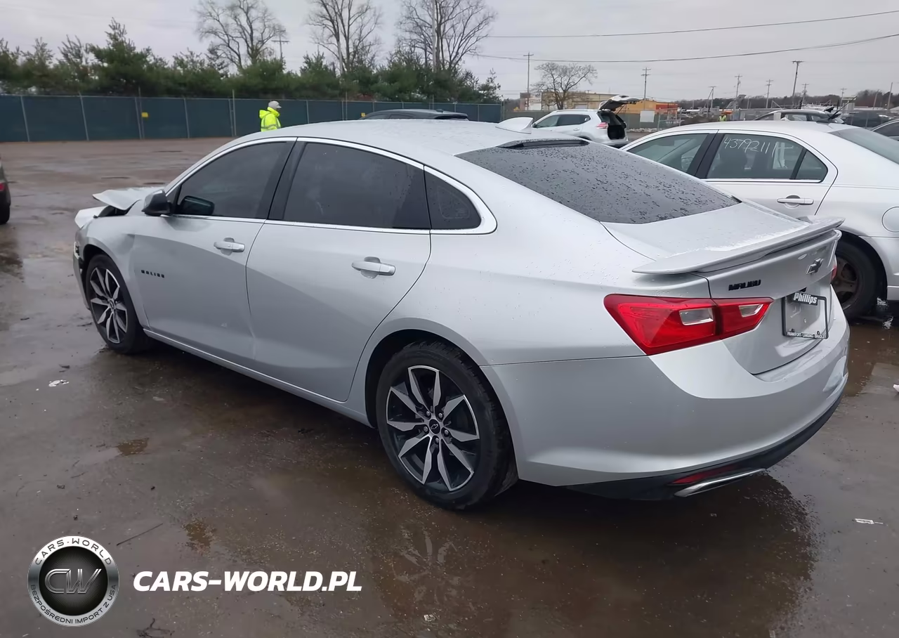 2022 Chevrolet Malibu Fwd Rs VIN:1G1ZG5ST6NF114119 - 3