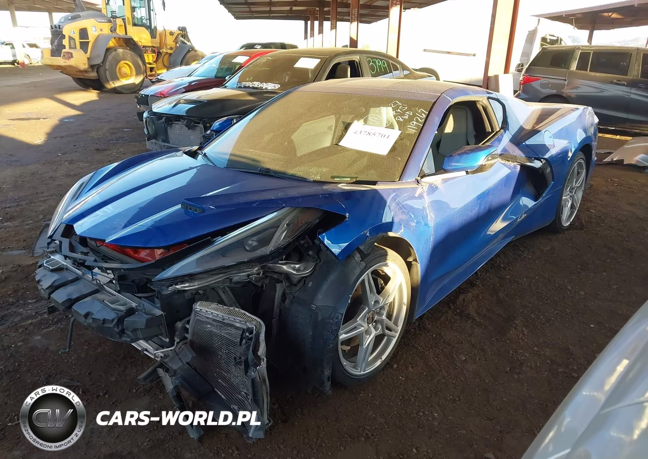 2020 Chevrolet Corvette Stingray Rwd 1Lt VIN:1G1Y62D45L5119267 - 2