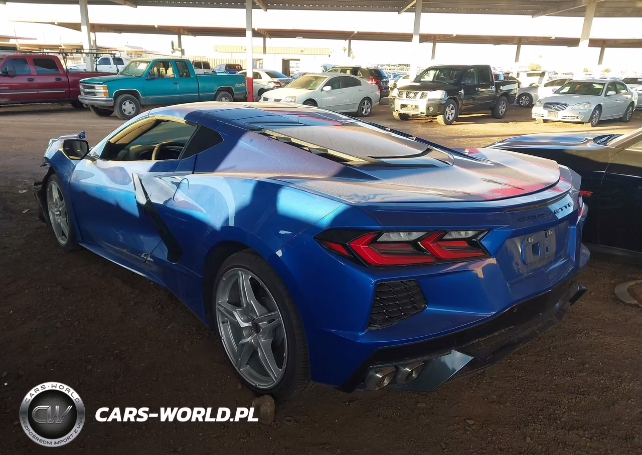 2020 Chevrolet Corvette Stingray Rwd 1Lt VIN:1G1Y62D45L5119267 - 3
