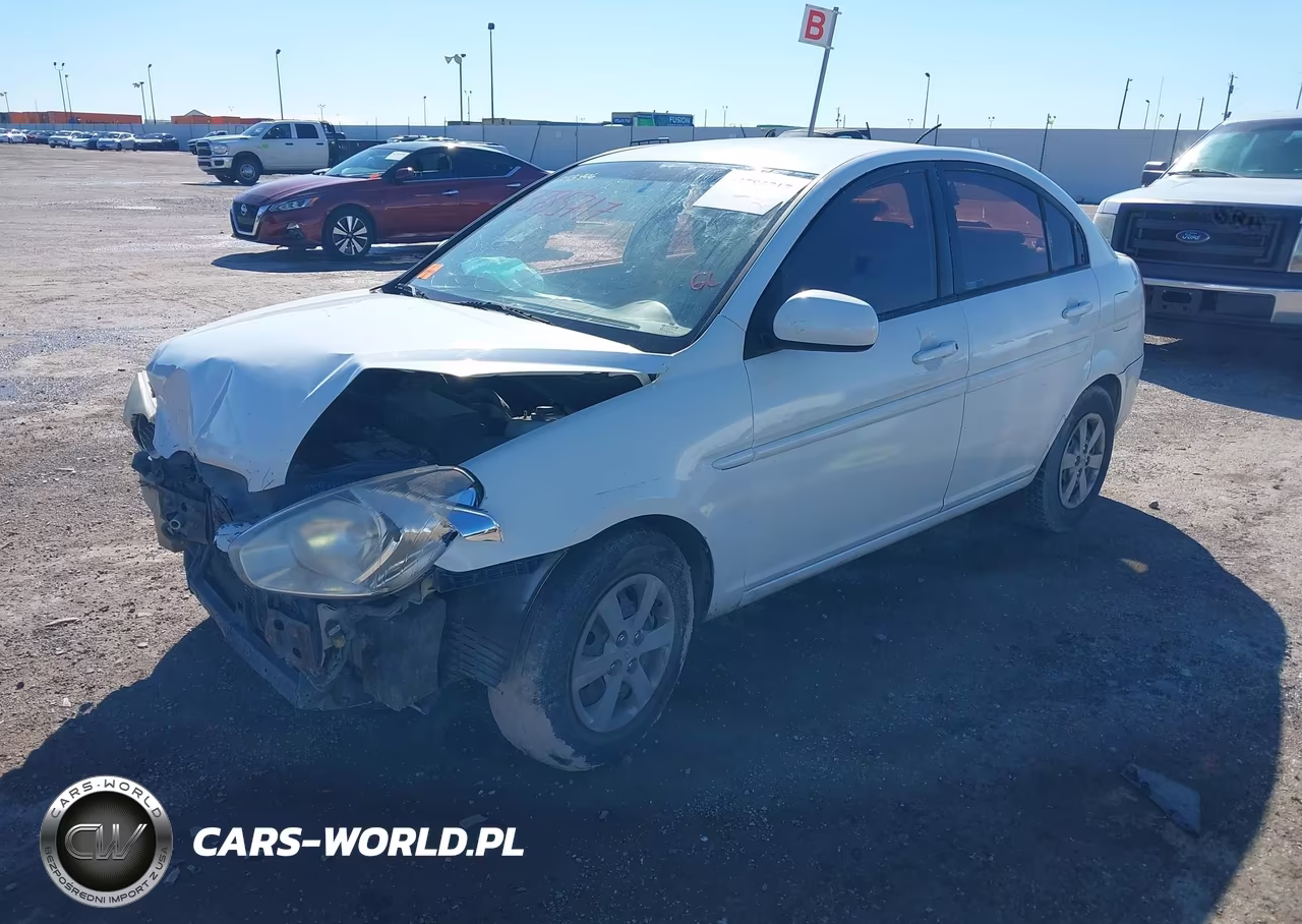 2010 Hyundai Accent Gls VIN:KMHCN4AC3AU488736 - 2