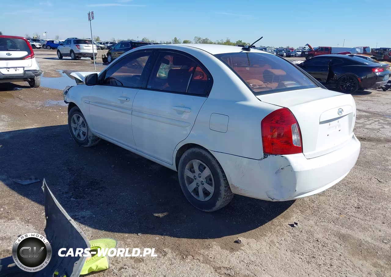 2010 Hyundai Accent Gls VIN:KMHCN4AC3AU488736 - 3