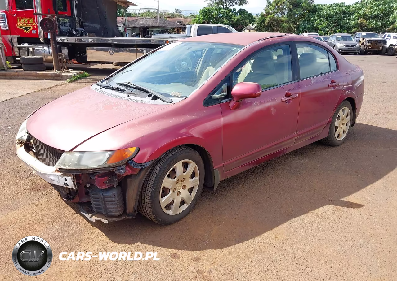 2007 Honda Civic Lx VIN:1HGFA165X7L048194 - 2