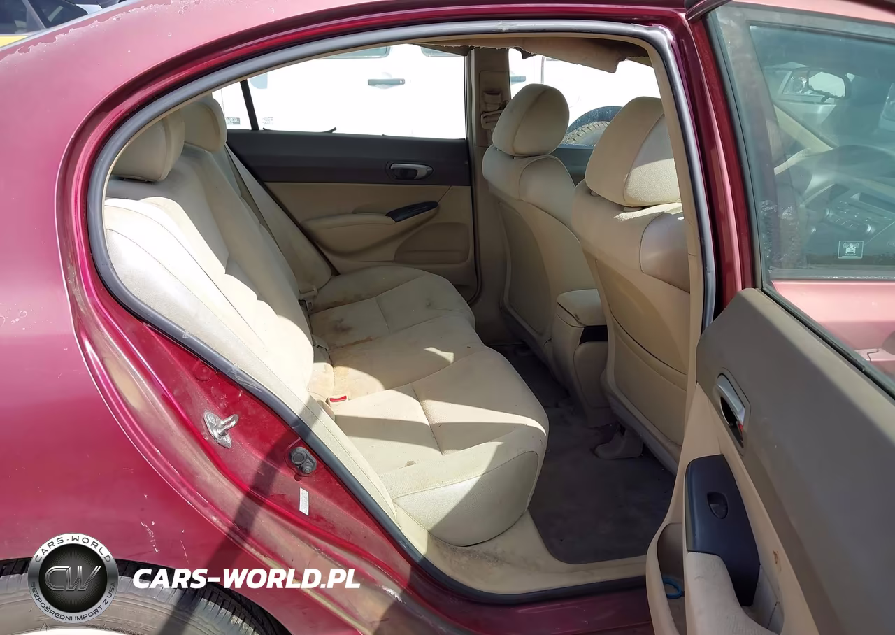 2007 Honda Civic Lx VIN:1HGFA165X7L048194 - 8