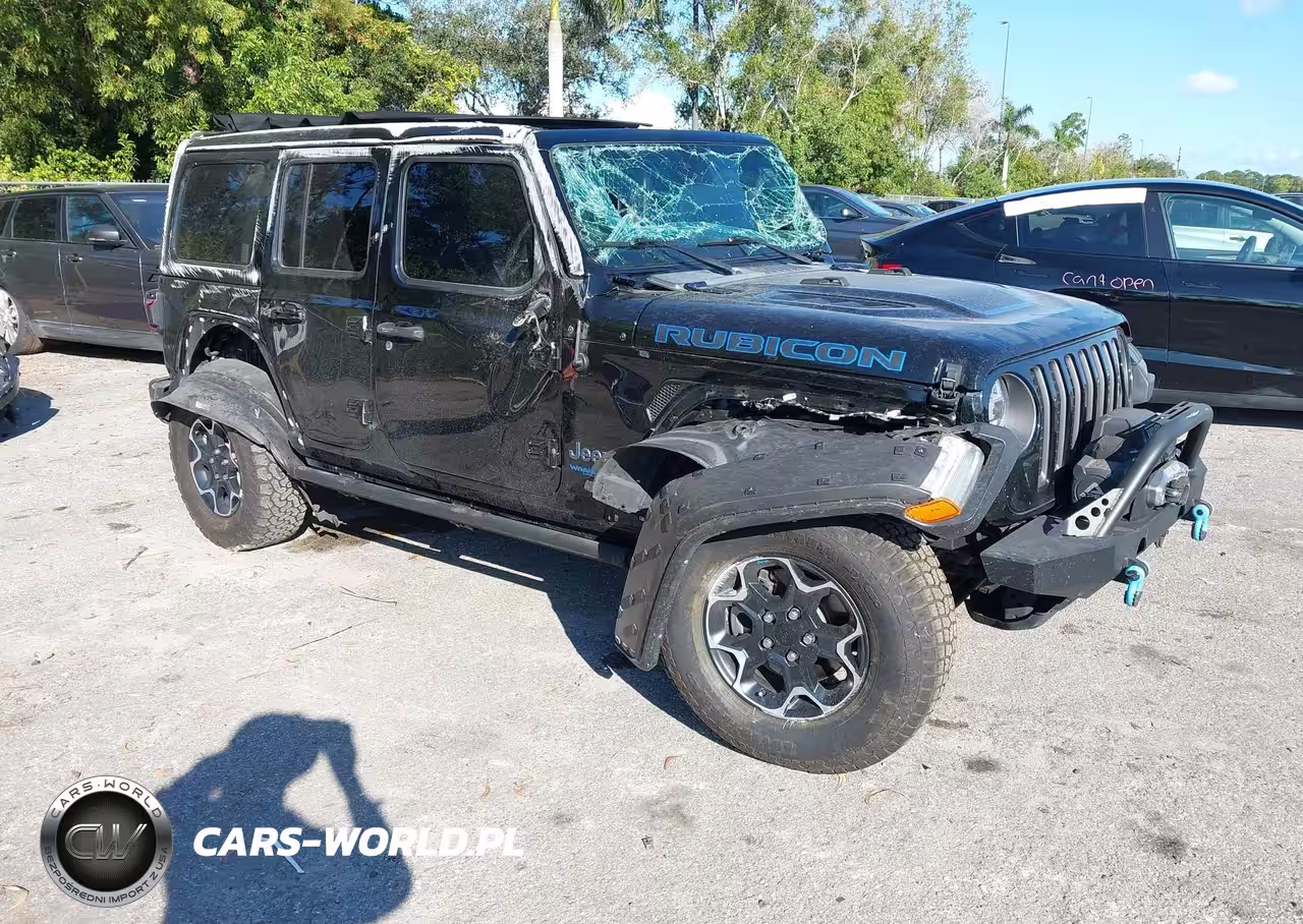 2022 Jeep Wrangler 4Xe Unlimited Rubicon 4X4