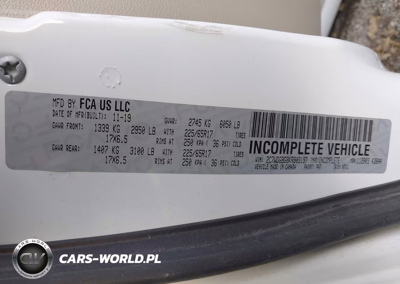 2019 Dodge Grand Caravan Se VIN:2C7WDGBG8KR803197 - 9