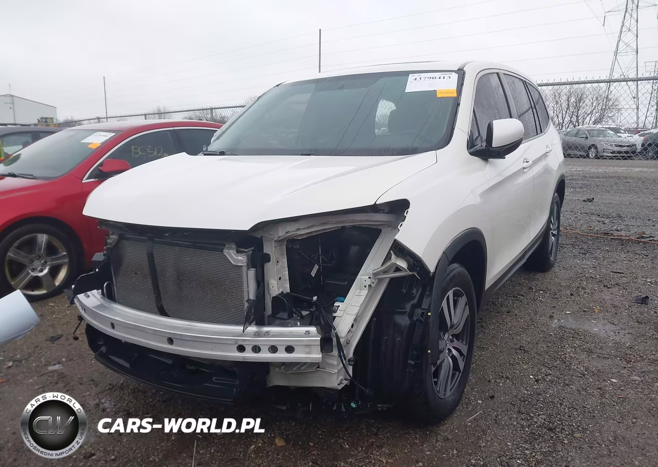 2016 Honda Pilot Ex-L VIN:5FNYF6H73GB057259 - 2