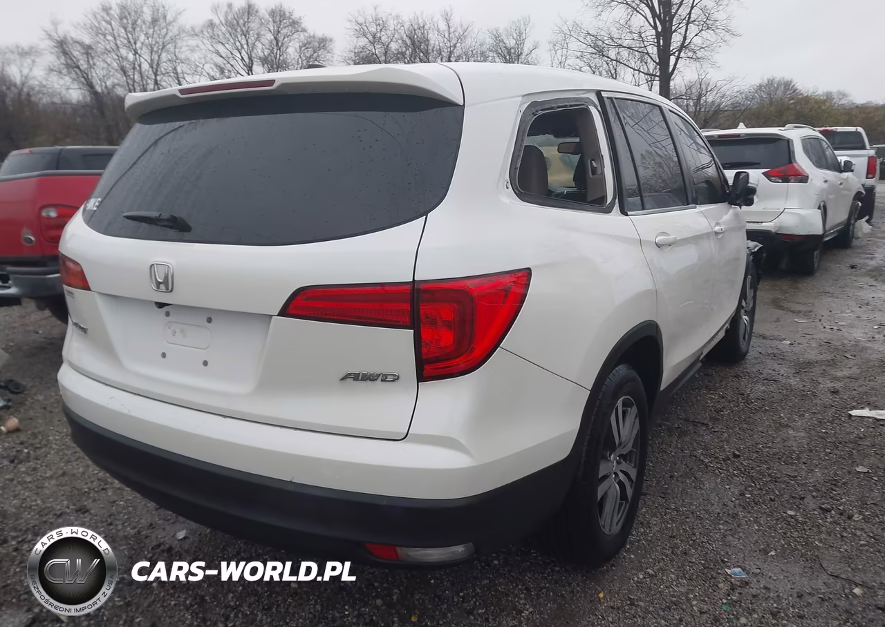 2016 Honda Pilot Ex-L VIN:5FNYF6H73GB057259 - 4
