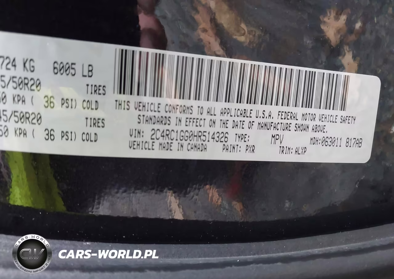 2017 Chrysler Pacifica Limited VIN:2C4RC1GG0HR514326 - 9