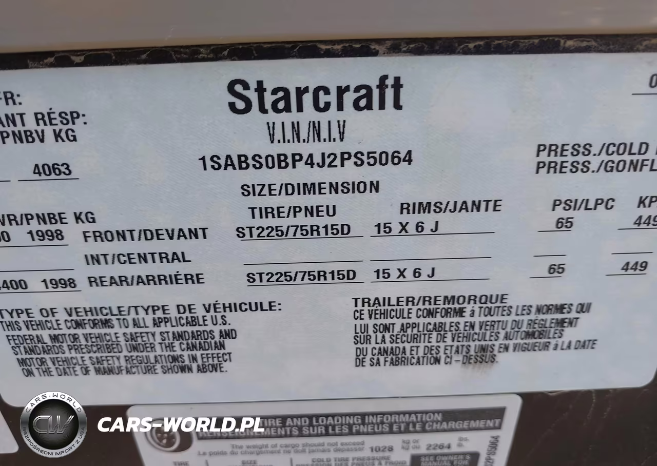 2018 Starcraft 26Rls VIN:1SABS0BP4J2PS5064 - 9