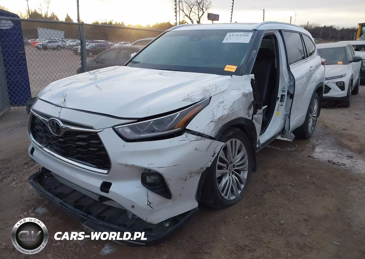 2023 Toyota Highlander Platinum VIN:5TDKDRAH7PS025989 - 2
