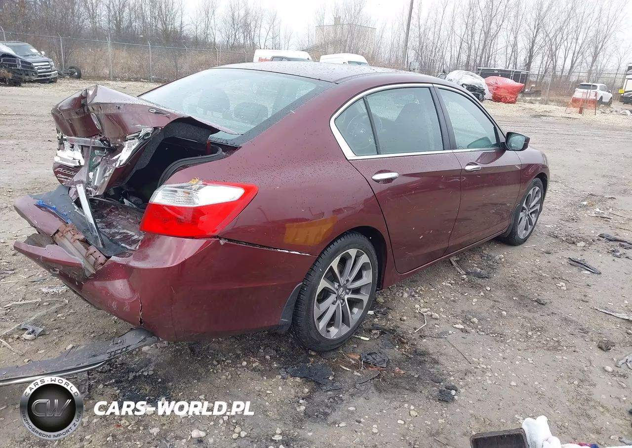 2014 Honda Accord Sport VIN:1HGCR2F58EA271179 - 4