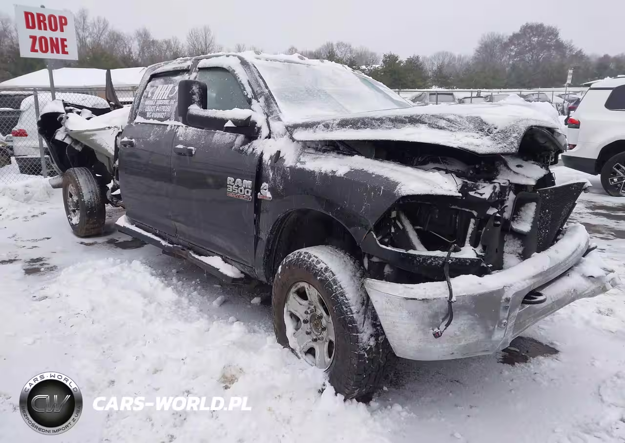 2018 Ram 3500 Tradesman 4X4 8' Box