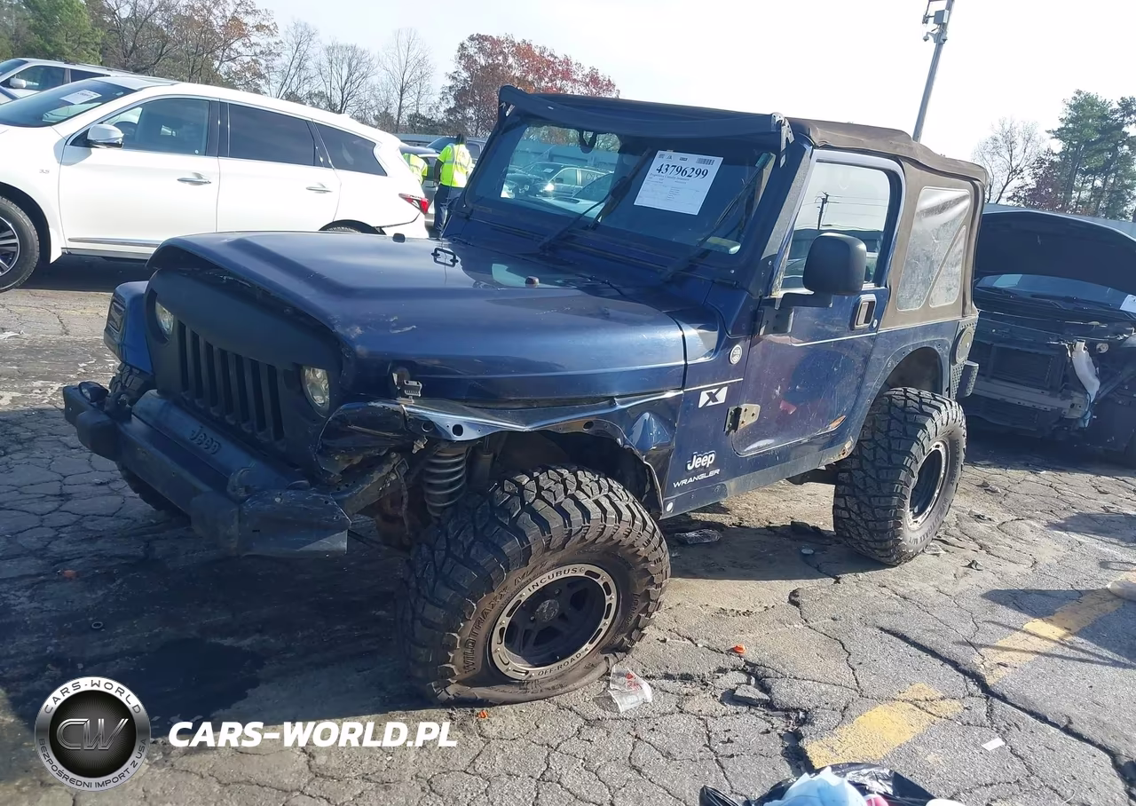 2006 Jeep Wrangler X VIN:1J4FA39S86P720380 - 2