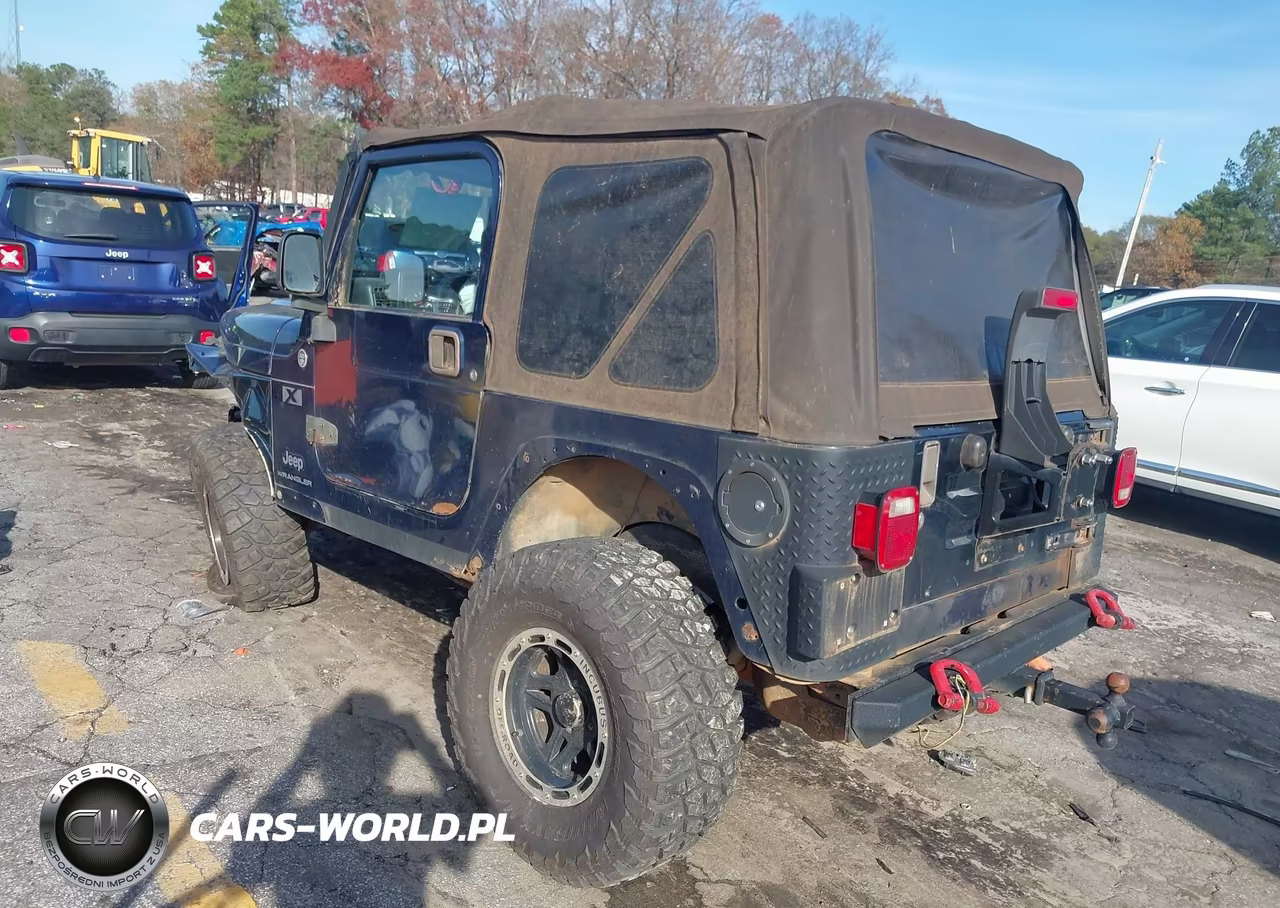 2006 Jeep Wrangler X VIN:1J4FA39S86P720380 - 3
