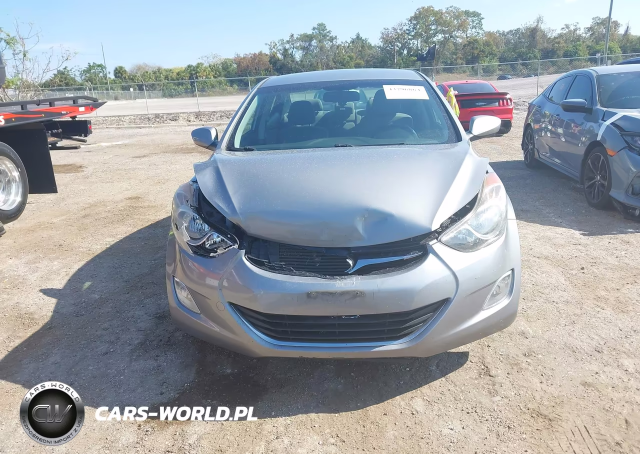 2013 Hyundai Elantra Gls VIN:KMHDH4AE9DU942764 - 12