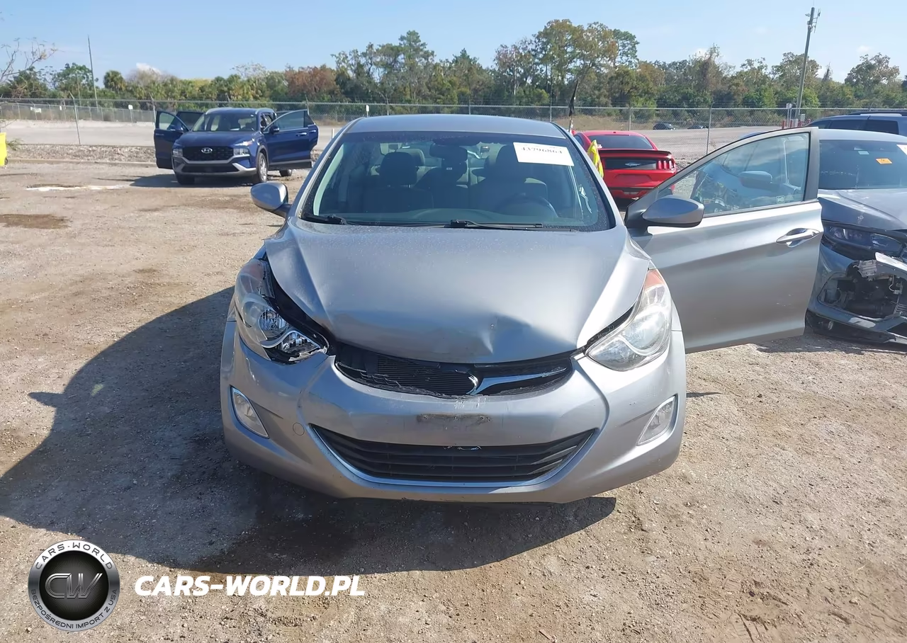2013 Hyundai Elantra Gls VIN:KMHDH4AE9DU942764 - 6