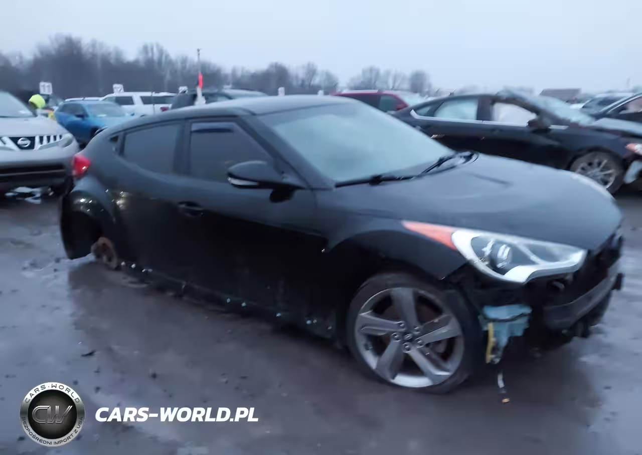 2013 Hyundai Veloster Turbo W-Blue