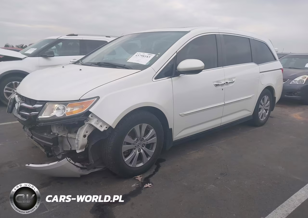 2016 Honda Odyssey Ex-L VIN:5FNRL5H64GB133537 - 2