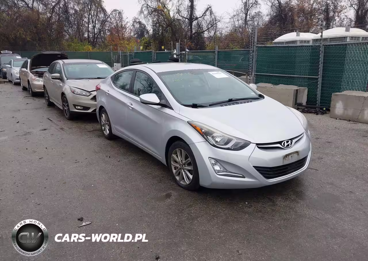 2015 Hyundai Elantra Se