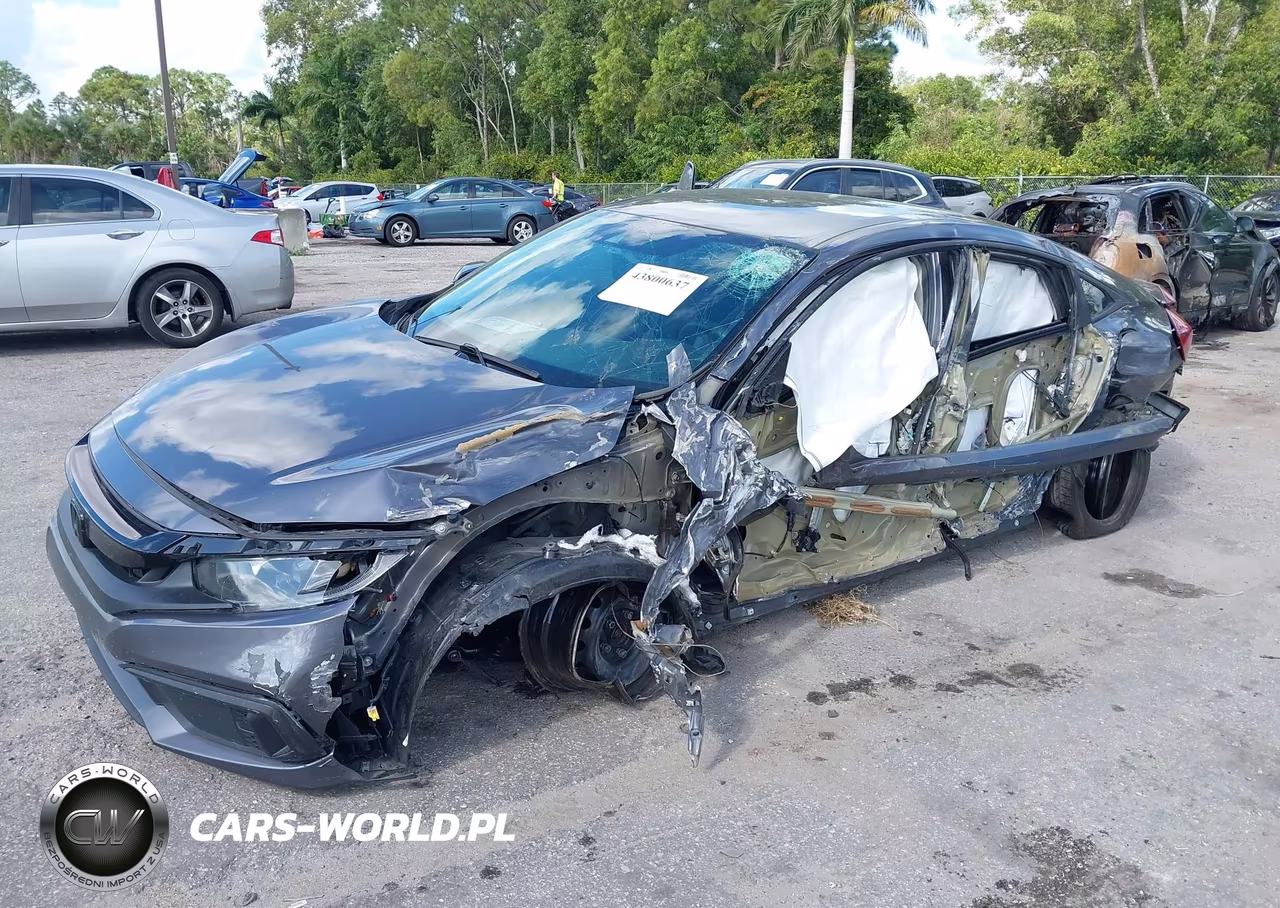 2019 Honda Civic Lx VIN:2HGFC2F63KH582233 - 2