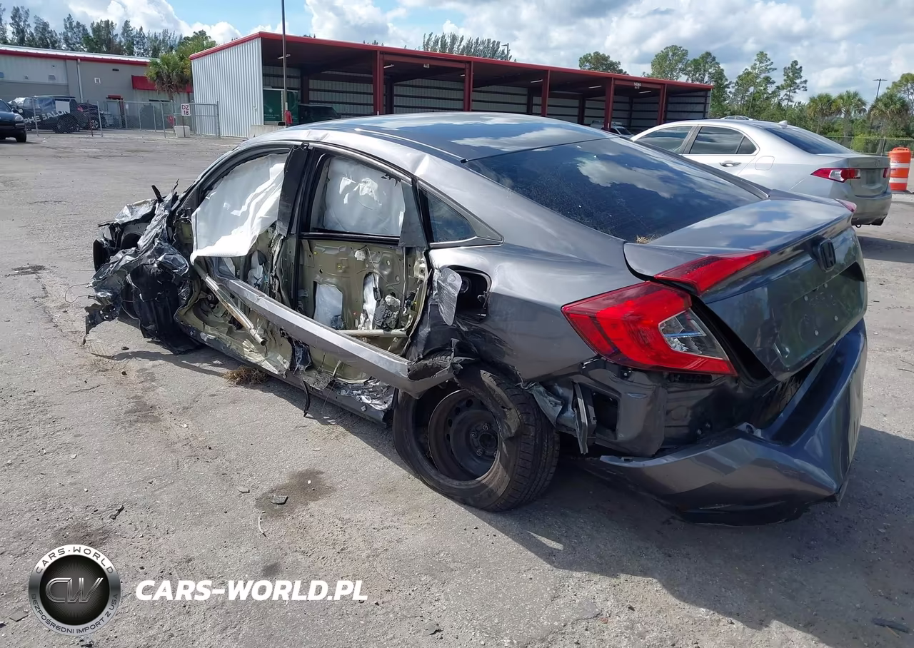 2019 Honda Civic Lx VIN:2HGFC2F63KH582233 - 3