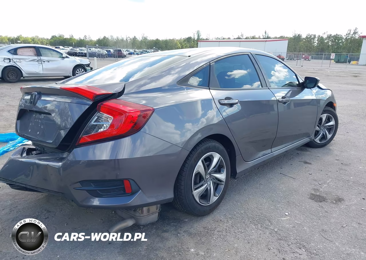 2019 Honda Civic Lx VIN:2HGFC2F63KH582233 - 4