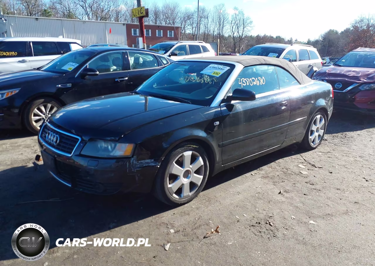 2005 Audi A4 3.0 VIN:WAUDT48H95K007600 - 2