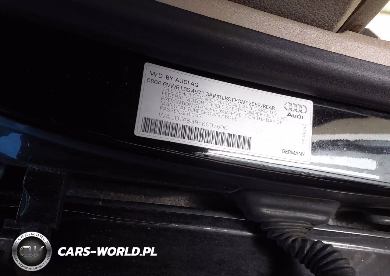2005 Audi A4 3.0 VIN:WAUDT48H95K007600 - 9
