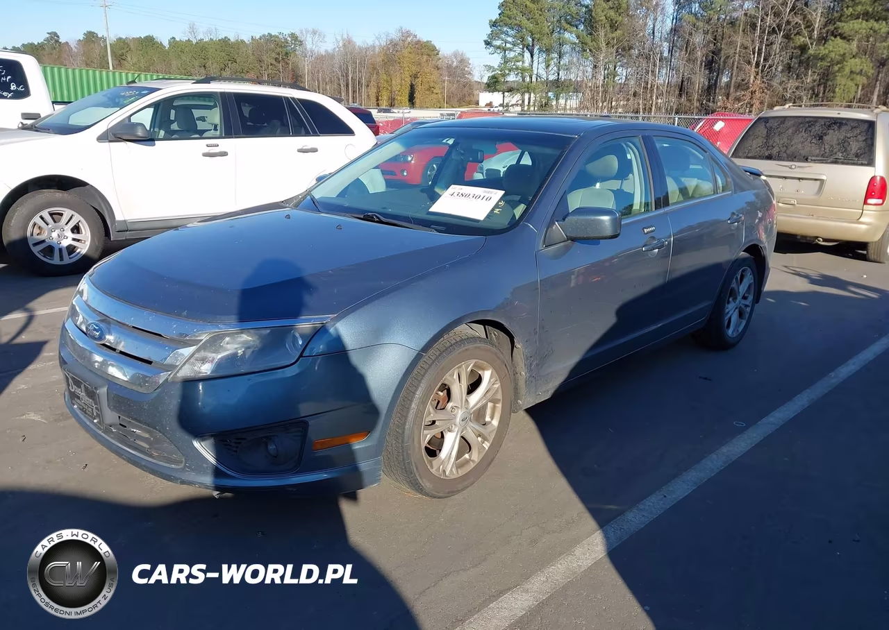 2012 Ford Fusion Se VIN:3FAHP0HA9CR215754 - 2