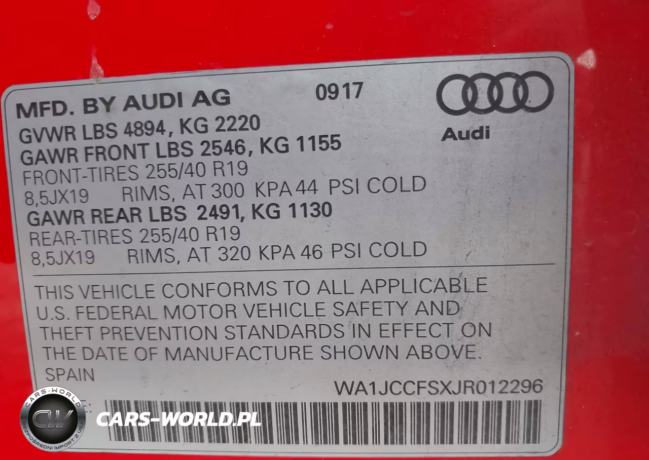 2018 Audi Q3 2.0T Premium-2.0T Sport Premium VIN:WA1JCCFSXJR012296 - 9